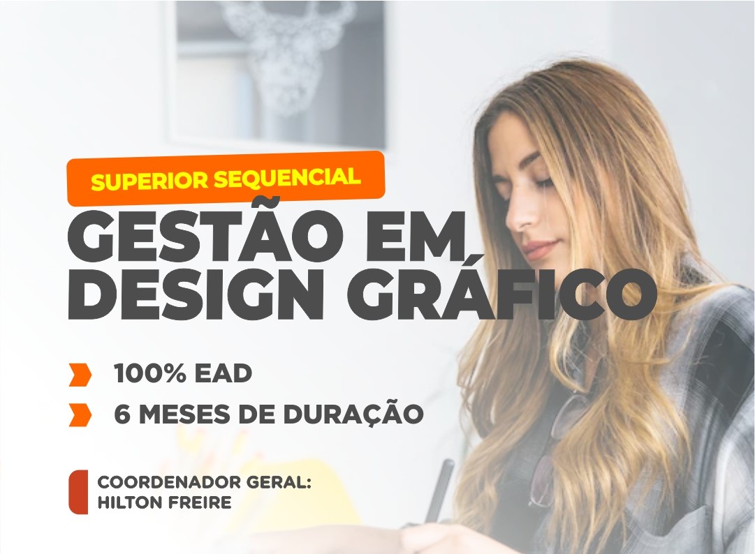 Superior Sequencial Em Gest O Em Design Gr Fico Escola Conceito