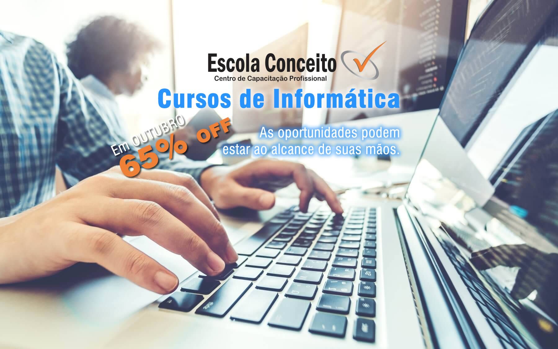 Informática - Escola Conceito em Caxiasl do Sul.