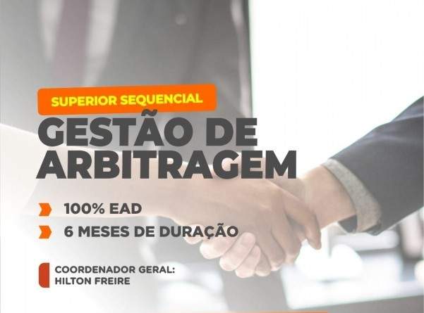 SUPERIOR SEQUENCIAL EM GESTÃO DE ARBITRAGEM