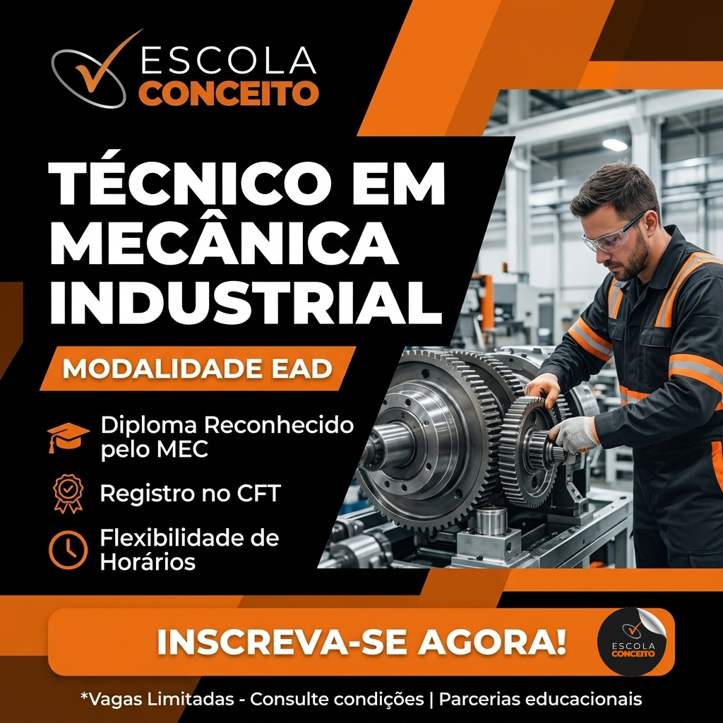 TÉCNICO EM MECÂNICA INDUSTRIAL